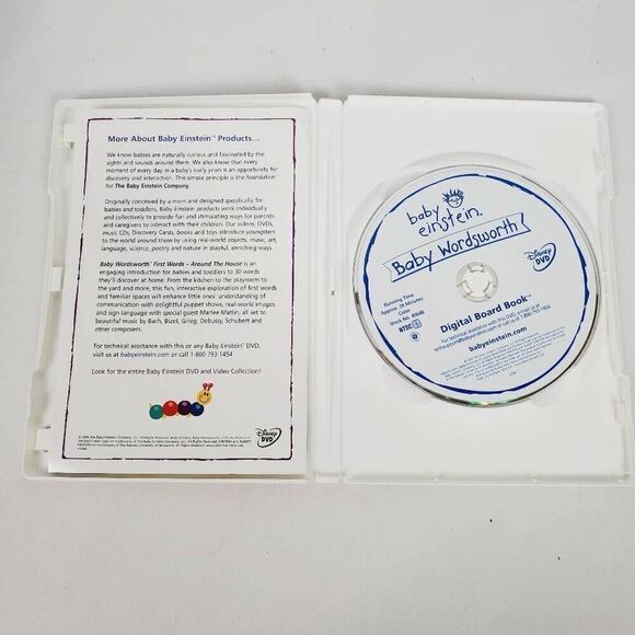 Baby Einstein - Baby Wordsworth (2006 Film) [DVD] - Picture 2 of 4